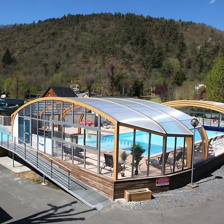 Camping La Cle Des Champs Saint-Nectaire Bagian luar foto